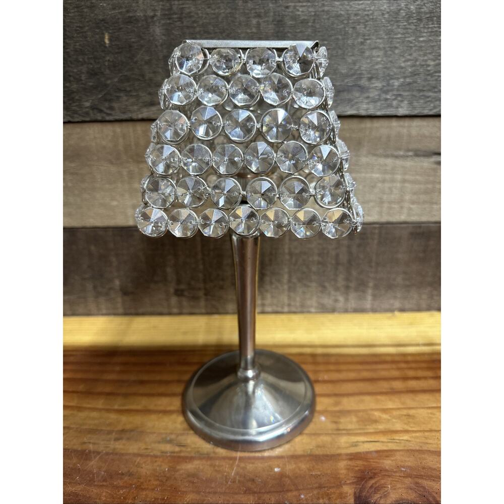 Sparkly Prism Tealight Candle Holder Lamp